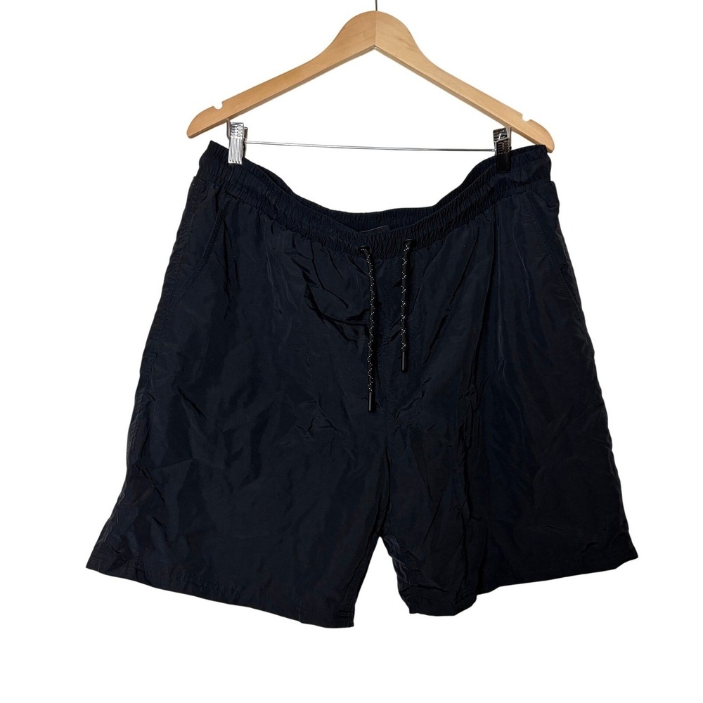 CSG Field Mens Black‎ Nylon Athletic Casual Shorts 2XL New NWT